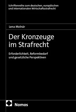 Abbildung von Molnár | Der Kronzeuge im Strafrecht | 1. Auflage | 2025 | 61 | beck-shop.de