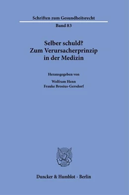 Abbildung von Henn / Brosius-Gersdorf | Selber schuld? | 1. Auflage | 2025 | beck-shop.de