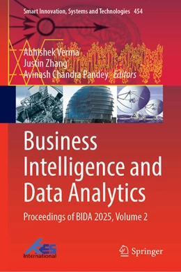 Abbildung von Verma / Zhang | Business Intelligence and Data Analytics | 1. Auflage | 2026 | beck-shop.de