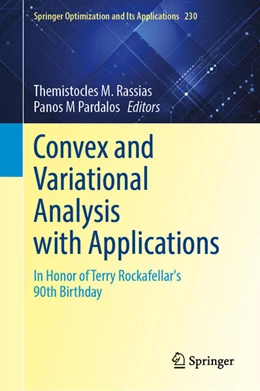 Abbildung von Rassias / Pardalos | Convex and Variational Analysis with Applications | 1. Auflage | 2025 | beck-shop.de