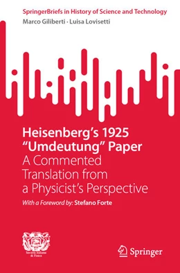 Abbildung von Giliberti / Lovisetti | Heisenberg's 1925 