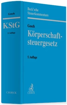 Abbildung von Gosch | Körperschaftsteuergesetz: KStG | 5. Auflage | 2026 | beck-shop.de