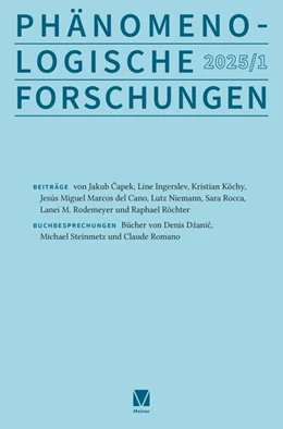 Abbildung von Breyer / Römer | Phänomenologische Forschungen 2025-1 | 1. Auflage | 2025 | beck-shop.de