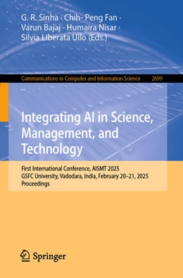Abbildung von Sinha / Fan | Integrating AI in Science, Management, and Technology | 1. Auflage | 2025 | beck-shop.de