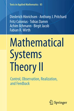 Abbildung von Hinrichsen / Pritchard | Mathematical Systems Theory II | 1. Auflage | 2026 | beck-shop.de