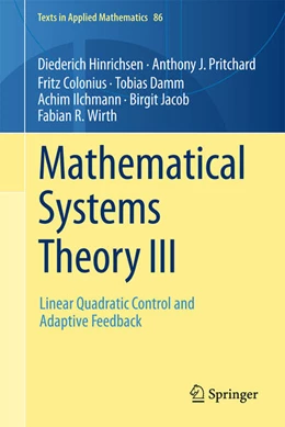 Abbildung von Hinrichsen / Pritchard | Mathematical Systems Theory III | 1. Auflage | 2026 | beck-shop.de