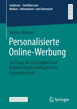 Abbildung von Mehlan | Personalisierte Online-Werbung | 1. Auflage | 2025 | beck-shop.de