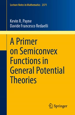 Abbildung von Payne / Redaelli | A Primer on Semiconvex Functions in General Potential Theories | 1. Auflage | 2025 | beck-shop.de