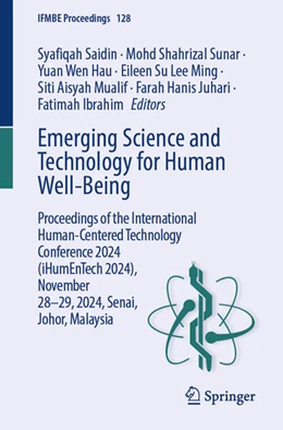 Abbildung von Saidin / Sunar | Emerging Science and Technology for Human Well-Being | 1. Auflage | 2025 | beck-shop.de