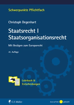 Abbildung von Degenhart | Staatsrecht I. Staatsorganisationsrecht | 41. Auflage | 2025 | beck-shop.de