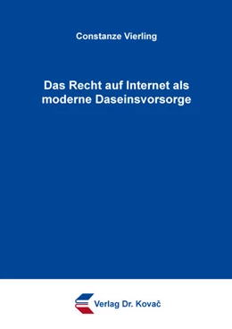 Abbildung von Vierling | Das Recht auf Internet als moderne Daseinsvorsorge | 1. Auflage | 2025 | 505 | beck-shop.de