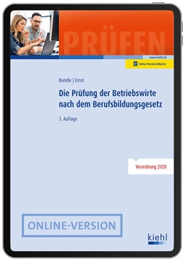 Abbildung von Bundle / Ernst | Die Prüfung der Betriebswirte nach dem Berufsbildungsgesetz | 3. Auflage | 2025 | beck-shop.de