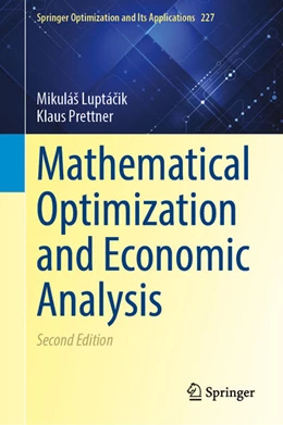 Abbildung von Luptácik / Prettner | Mathematical Optimization and Economic Analysis | 2. Auflage | 2026 | beck-shop.de
