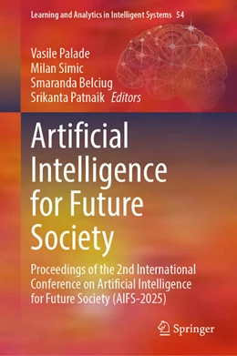 Abbildung von Palade / Simic | Artificial Intelligence for Future Society | 1. Auflage | 2026 | beck-shop.de
