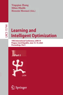 Abbildung von Zhang / Hladik | Learning and Intelligent Optimization | 1. Auflage | 2026 | beck-shop.de