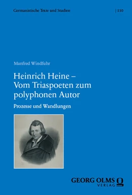 Abbildung von Windfuhr | Heinrich Heine – Vom Triaspoeten zum polyphonen Autor | 1. Auflage | 2025 | 110 | beck-shop.de
