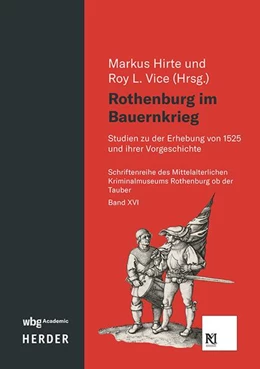 Abbildung von Hirte / Vice | Rothenburg im Bauernkrieg | 1. Auflage | 2025 | beck-shop.de