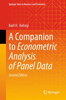 Abbildung von Baltagi | A Companion to Econometric Analysis of Panel Data | 2. Auflage | 2026 | beck-shop.de