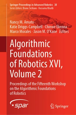 Abbildung von Amato / Driggs-Campbell | Algorithmic Foundations of Robotics XVI, Volume 2 | 1. Auflage | 2026 | beck-shop.de