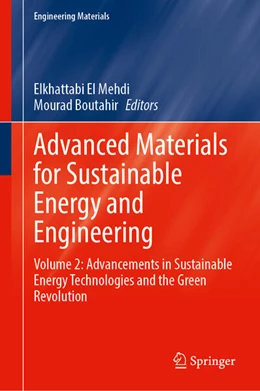 Abbildung von El Mehdi / Boutahir | Advanced Materials for Sustainable Energy and Engineering | 1. Auflage | 2026 | beck-shop.de