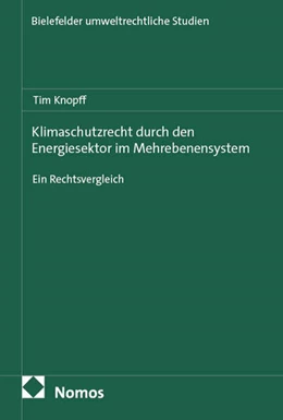 Abbildung von Knopff | Klimaschutzrecht durch den Energiesektor im Mehrebenensystem | 1. Auflage | 2025 | 9 | beck-shop.de