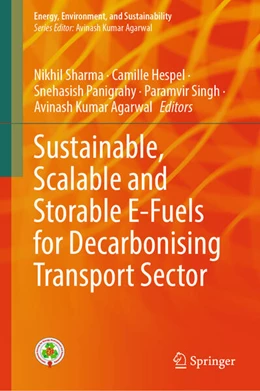 Abbildung von Sharma / Hespel | Sustainable, Scalable and Storable E-Fuels for Decarbonising Transport Sector | 1. Auflage | 2025 | beck-shop.de