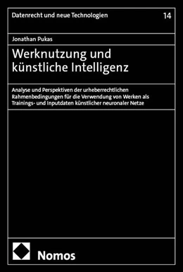 Abbildung von Pukas | Werknutzung und künstliche Intelligenz | 1. Auflage | 2025 | beck-shop.de