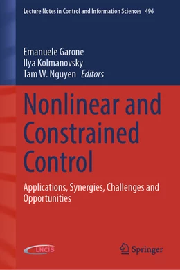 Abbildung von Garone / Kolmanovsky | Nonlinear and Constrained Control | 1. Auflage | 2025 | beck-shop.de