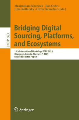 Abbildung von Schreieck / Oshri | Bridging Digital Sourcing, Platforms, and Ecosystems | 1. Auflage | 2025 | beck-shop.de