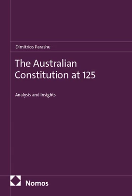Abbildung von Parashu | The Australian Constitution at 125 | 1. Auflage | 2025 | beck-shop.de