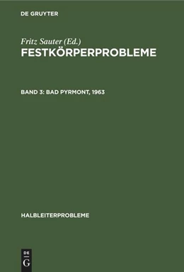 Abbildung von Sauter | Bad Pyrmont, 1963 | 1. Auflage | 2022 | beck-shop.de