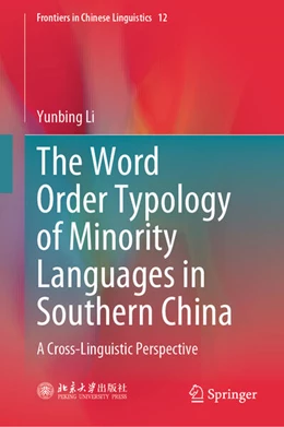Abbildung von Li | The Word Order Typology of Minority Languages in Southern China | 1. Auflage | 2025 | beck-shop.de