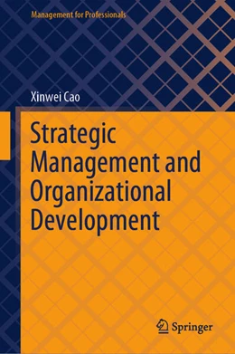 Abbildung von Cao | Strategic Management and Organizational Development | 1. Auflage | 2025 | beck-shop.de