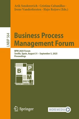 Abbildung von Senderovich / Cabanillas | Business Process Management Forum | 1. Auflage | 2025 | beck-shop.de