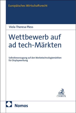 Abbildung von Pless | Wettbewerb auf ad tech-Märkten | 1. Auflage | 2025 | 90 | beck-shop.de