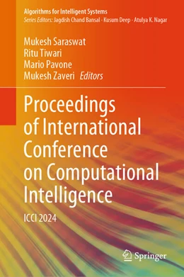 Abbildung von Saraswat / Tiwari | Proceedings of International Conference on Computational Intelligence | 1. Auflage | 2025 | beck-shop.de