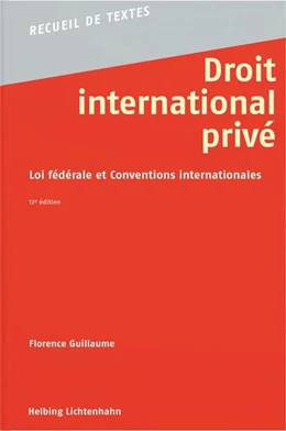 Abbildung von Guillaume | Droit international privé | 12. Auflage | 2026 | beck-shop.de
