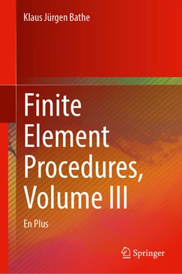 Abbildung von Bathe | Finite Element Procedures – En Plus | 1. Auflage | 2026 | beck-shop.de