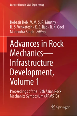 Abbildung von Deb / Murthy | Advances in Rock Mechanics—Infrastructure Development, Volume 1 | 1. Auflage | 2026 | beck-shop.de
