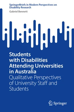 Abbildung von Bennett | Students with Disabilities Attending Universities in Australia | 1. Auflage | 2026 | beck-shop.de