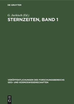 Abbildung von Treder / Jackisch | Sternzeiten, Band 1 | 1. Auflage | 2022 | beck-shop.de
