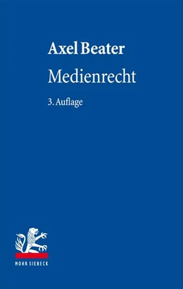 Abbildung von Beater | Medienrecht | 1. Auflage | 2025 | beck-shop.de