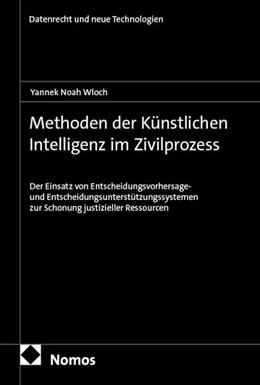 Abbildung von Wloch | Methoden der Künstlichen Intelligenz im Zivilprozess | 1. Auflage | 2025 | 16 | beck-shop.de