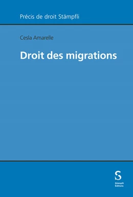 Abbildung von Amarelle | Droit des migrations | 1. Auflage | 2026 | beck-shop.de