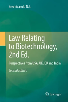 Abbildung von N.S. | Law Relating to Biotechnology, 2nd Ed. | 2. Auflage | 2026 | beck-shop.de