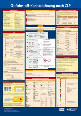 Abbildung von Janssen | Wandtafel Gefahrstoff-Kennzeichnung nach CLP | 6. Auflage | 2025 | beck-shop.de