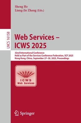 Abbildung von He / Zhang | Web Services - ICWS 2025 | 1. Auflage | 2025 | beck-shop.de