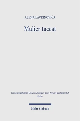 Abbildung von Lavrinovica | Mulier taceat | 1. Auflage | 2026 | beck-shop.de