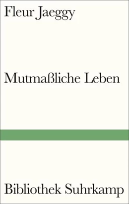Abbildung von Jaeggy | Mutmaßliche Leben | 1. Auflage | 2026 | 1565 | beck-shop.de