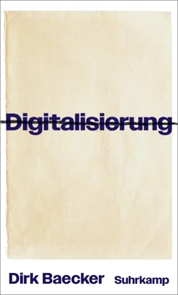 Abbildung von Baecker | Digitalisierung | 1. Auflage | 2026 | beck-shop.de